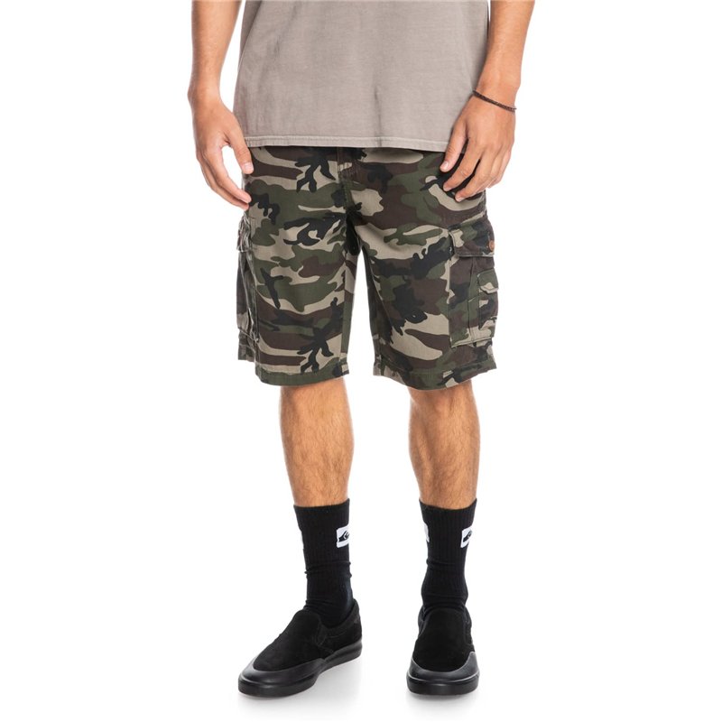 Quiksilver Homme Shorts de skateboard, Camo Print Crucial Battle, 31