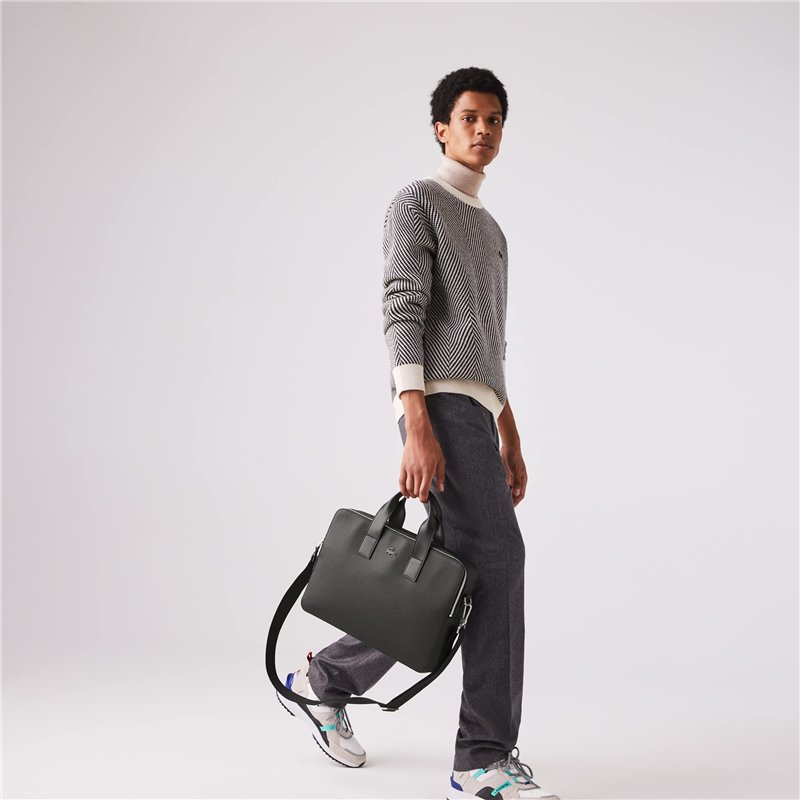 Image secondaire de Lacoste NH2921, Computer Bag Homme, Noir, Taille Unique