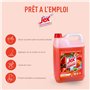JEX Professionnel - Triple action - Nettoie, parfume et désinfecte - Multi usages - Contact alimentaire - Sans allergènes - Parf