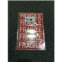Etiquettes "FRAGILE" LOT DE 10 ÉTIQUETTES