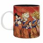 ABYSTYLE - - Tasse DRAGON BALL SUPER Transformations Goku