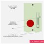 Inter pompier - dispositif de coupure de courant d'urgence pour enseigne lumineuse - Coffret coupure de courant pour pompier