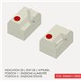 Inter pompier - dispositif de coupure de courant d'urgence pour enseigne lumineuse - Coffret coupure de courant pour pompier
