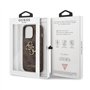 Guess GUHCP13X4GMGBR Coque de Protection pour iPhone 13 Pro Max 6,7" 4G Big Metal Logo