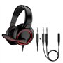 ADVANCE – GTA 210 – Casque Pro Gaming Audio - Simili Cuir - Microphone – Arceau Flexible et Ajustable – HP 40mm – Plug and Play 