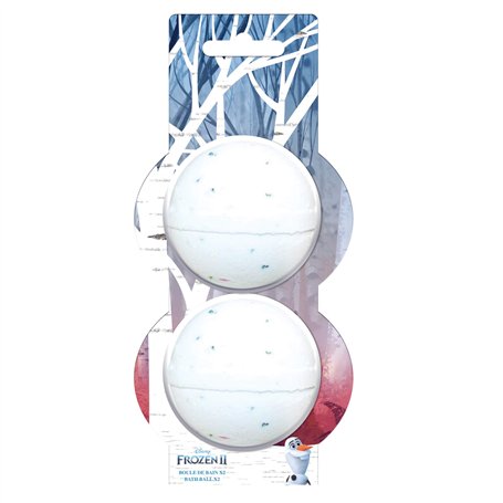 DISNEY La Reine des Neiges 2 Boules de Bain Olaf 2 Pièces