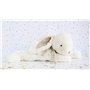 Doudou et Compagnie - Doudou Lapin Bonbon - 75 cm - Taupe - Cadeau De Naissance - 1249