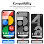NEW'C Lot de 2, Verre Trempé pour Google Pixel 4a 5G, [Non pour Pixel 4a] Film Protection écran efficace contre les Rayures - Ul