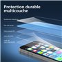 NEW'C Lot de 2, Verre Trempé pour iPhone 5, iPhone 5S, iPhone 5C, Film Protection écran efficace contre les Rayures - sans Bulle