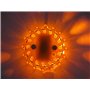 Balise de signalisation Pro gyrophare Pro 16 LEDs Orange Rechargeable LEDwarning, aimantée et Flottante Vendeur et Stock en Fran