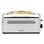 H.Koenig Grille Pain Toaster Spécial Baguette 2 Tranches TOS32 Fentes larges 40mm Inox vintage