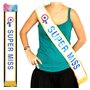 Echarpe Super Miss - Bleu - Taille Unique