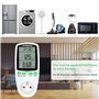 Wattmètre - Compteur de Consommation Électrique - FISHTEC ® - Prise Contrôle Cout Consommation Electrique - Prise Compteur d'Éne