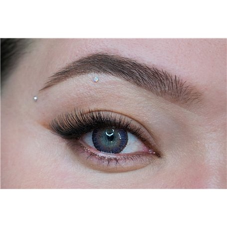 MYSALENS® Lentilles De Contact De Couleur Amethyst Violet Avizor Solution Multifonctions 10ML Kit De Rangement Boitier Pince app