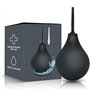 Poire de Lavement Intime 225ml En Silicone Médicale - 2 Canules Incluses Nettoyage Anus et Vagin - Kit De Douche Rectale pour Fe