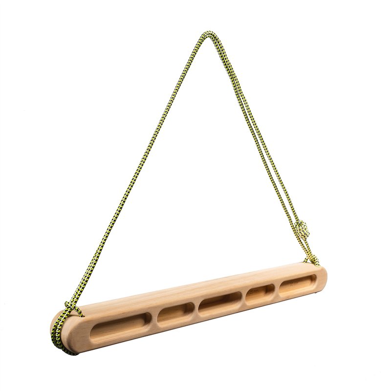 Image secondaire de YY Vertical – La Baguette – agrès d’Escalade en Bois Mini – hangboard Compact pour entraînement, Suspension et Musculation – Acc