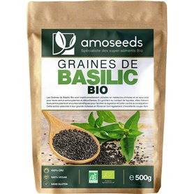Graines de Basilic Bio 500G | Exclusivité Française | Satiété