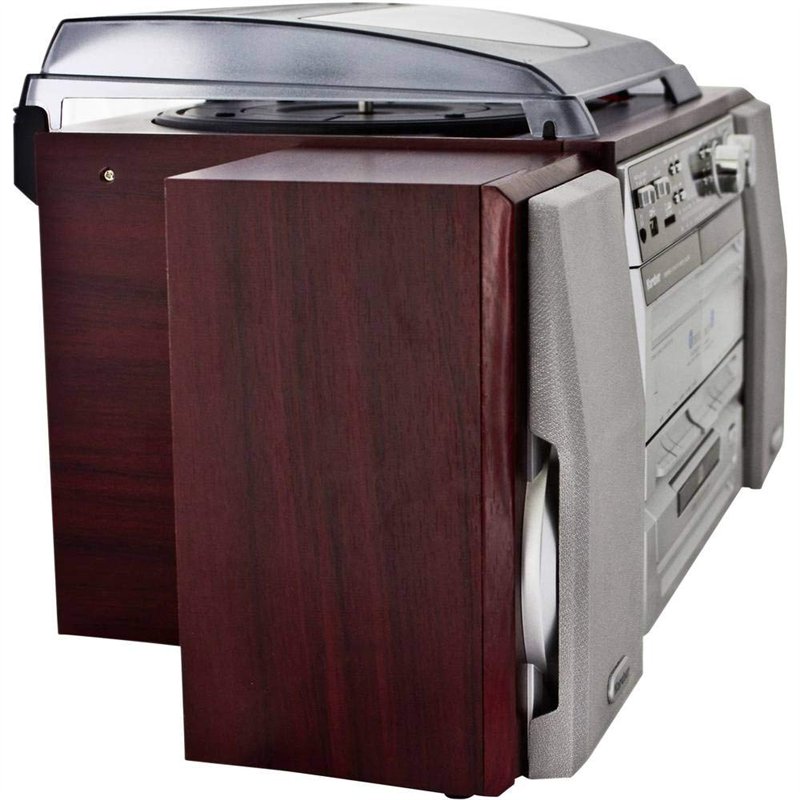 Image secondaire de Karcher KA 320 Mini chaîne Lecteur CD / Double lecteur cassette / Platine disque (Import Allemagne)