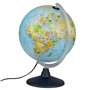 Idena 22059 - Globe lumineux avec illustrations d'animaux, avec éclairage LED et interrupteur marche/arrêt, diamètre env. 30 cm,