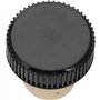 Westmark 482020E4 Lot de 12 bouchons pour bouteilles de vin, spiritueux, huile ou vinaigre, liège naturel/plastique, marron clai