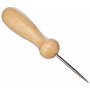 Rayher aiguille de piquage avec manche en bois naturel aiguille à piquer peint pour réaliser de jolies perforations sur du papie