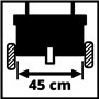 Einhell Épandeur GC-SR 12 (Diamètre 20cm, robuste et pratique pour étaler les engrais, les graines)