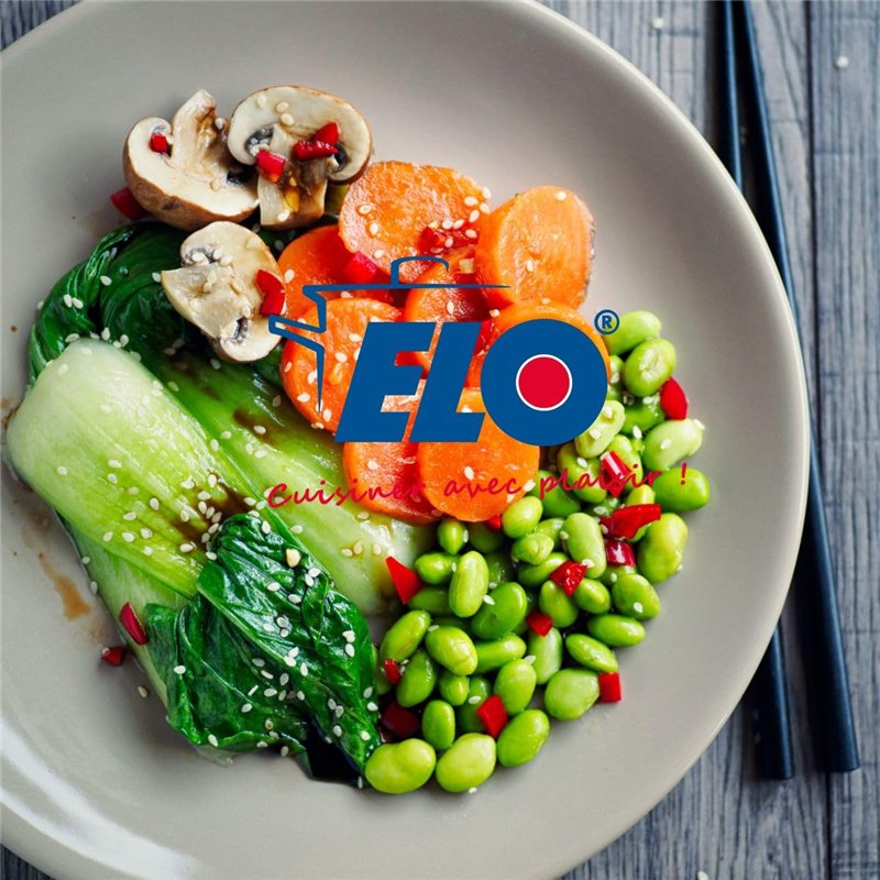 Image secondaire de ELO 7271826 Cuiseur vapeur inox, cuit vapeur, petit à vapeur, Acier inoxydable, Verre, 18 x 9,5 cm, Gris, Argenté