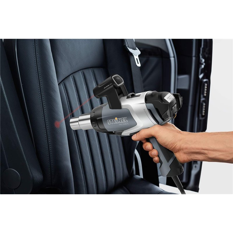 Image secondaire de Steinel HG 2520 E pistolet à air chaud en mallette, décapeur thermique professionnel, câble 3 m, écran LCD, 700°C|500 l/min, 230