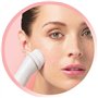 Remington Epilateur électrique [Soin visage Kit:3en1] Smooth&Silky (épilateur visage longue durée, brosse nettoyante visage,tête