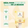 RAINETT Home - Parfum d'Ambiance - Détente & Equilibre - Aux Huiles Essentielles - Parfum Longue Durée (6 à 8 Semaines) - Senteu