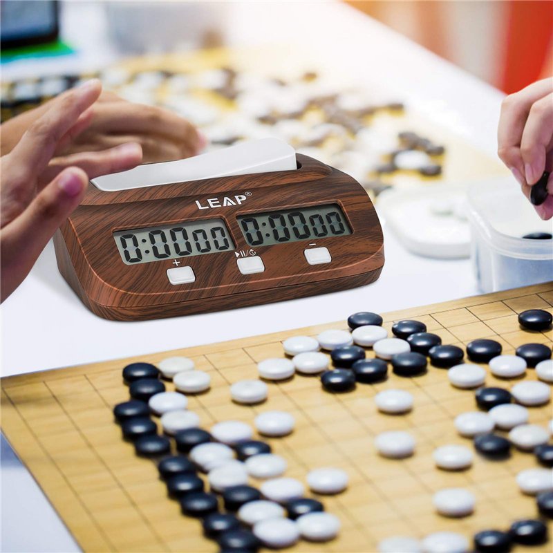 Image secondaire de LEAP Horloge d'échecs Pendule d'Échecs Chess Clock chronomètre Professionnel d'échecs, Affichage de Précision Numérique de Haute