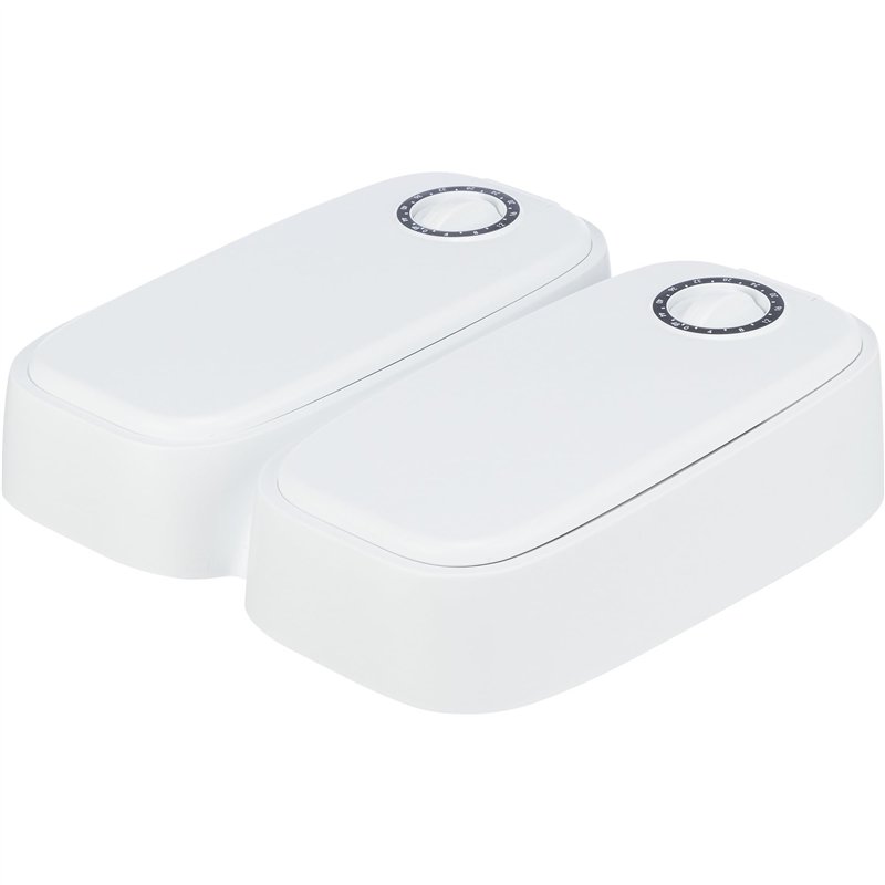 Trixie TX2 Distributeur Automatique de Nourriture, 300 ml/ 27 × 7 × 24 cm, Granite/ Noir (Couleur Assortie)