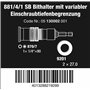 Wera 881/4/1 SB Porte-embouts à butée de profondeur réglable, 3 pièces