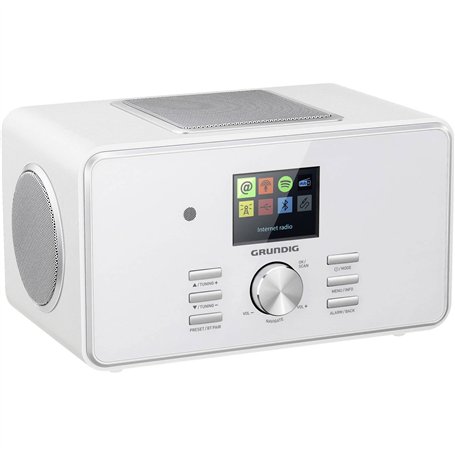 Grundig DTR 6000 X Portable Analogique et numérique Blanc