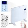 Chauffage à convection connecté 1000 W compatible avec commande vocale EHZ-1000 [Sichler]
