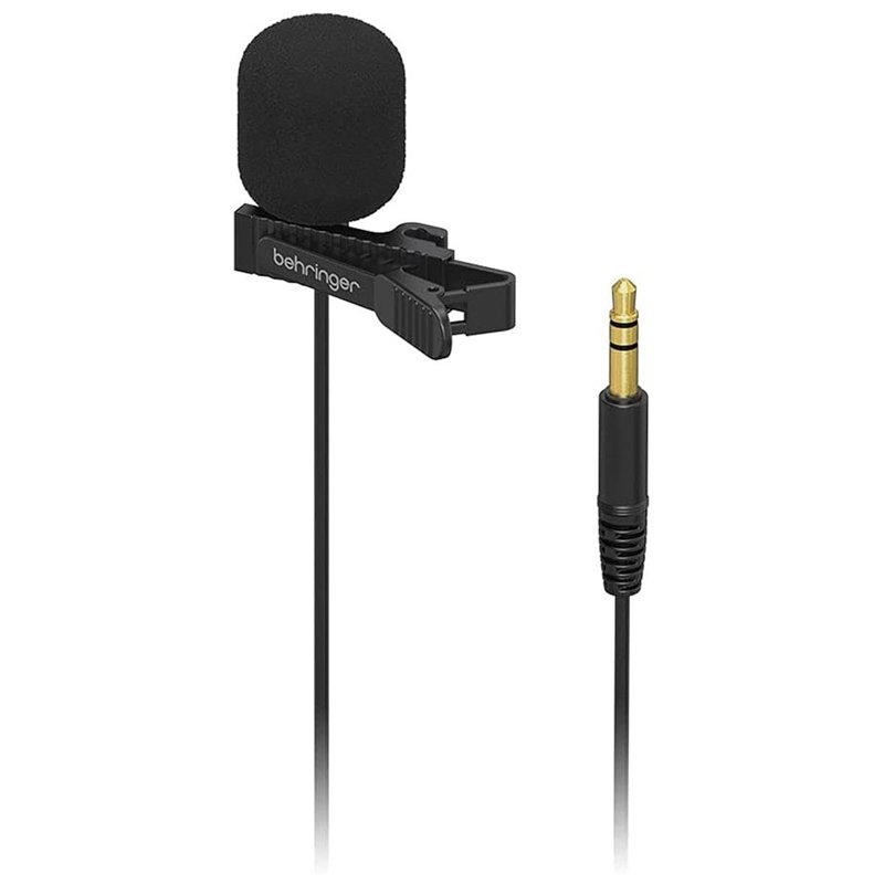Behringer BC LAV GO Microphone-Cravate Électrostatique de Qualité Professionnelle