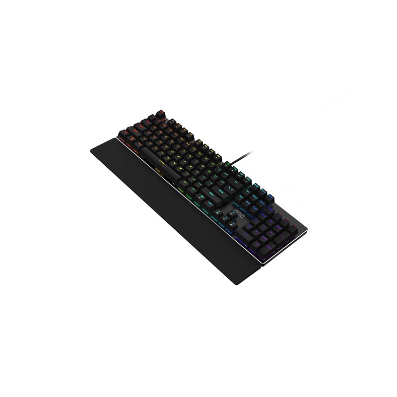AOC GK500 Clavier de jeu - Disposition française - Éclairage RVB - Anti-ghosting - Logiciel AOC G-Tools - N-Key Rollover
