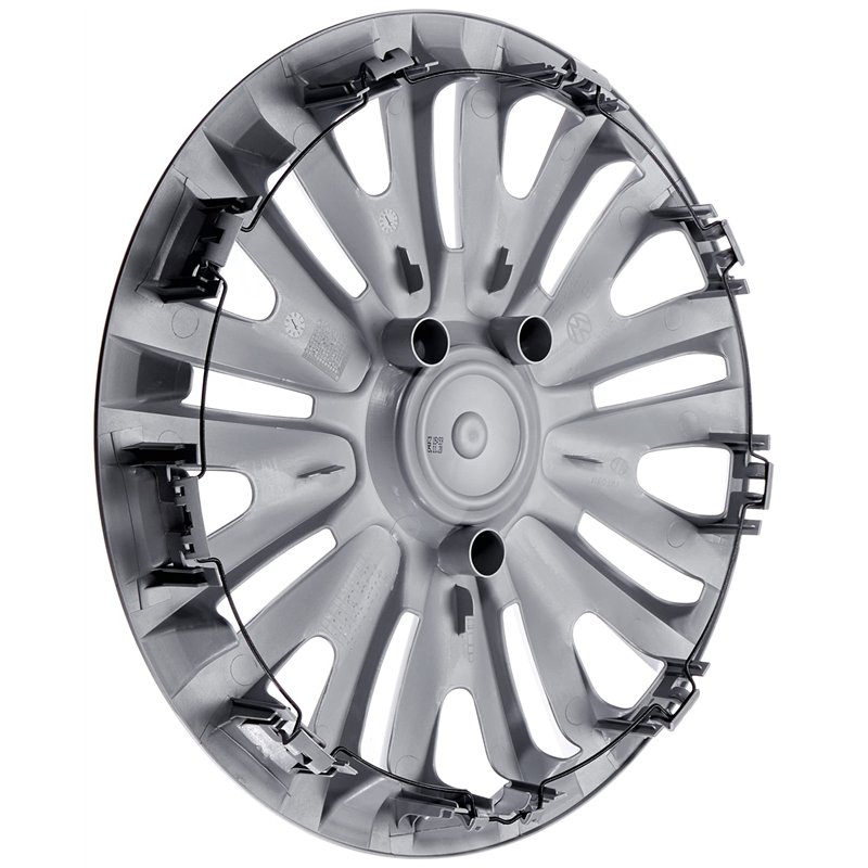 Image secondaire de Volkswagen 5K0071455 Jeu d'Enjoliveur, Argent Brillant, 15 Pouces
