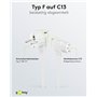 Onduleur (fiche de sécurité selon IEC 320 C1