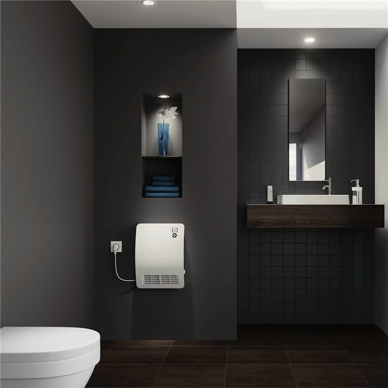 Image secondaire de AEG VH Comfort, energy-saving fan heater, 2000 W for approx. 25 m², LCD display, weekly timer, 120 min. timer, silent mode, bath