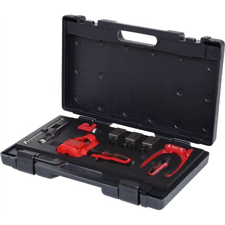 KS Tools - 122.1290 - Appareil à collet pour durite de frein - Outillage mecanique auto - Vis de force hydraulique - Utilisation