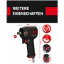 KS TOOLS 1/2" miniMONSTER Xtremelight High Performance Pneumatic impact wrench 1.390 Nm 515.1150 Couleur