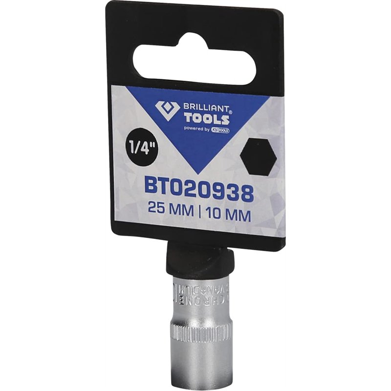 Image secondaire de BRILLIANT TOOLS BT020938 Douille 6 pans 1/4