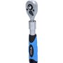 BRILLIANT TOOLS BT020996 Cliquet réversible télescopique 1/4" (150 - 200 mm) [Powered by KS TOOLS]