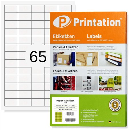 Printation Étiquettes Autocollantes 38