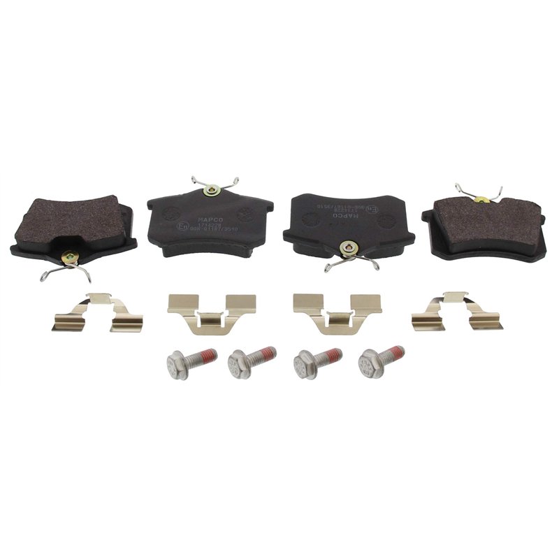 Mapco 6492 Kit de plaquettes de frein, frein à disque