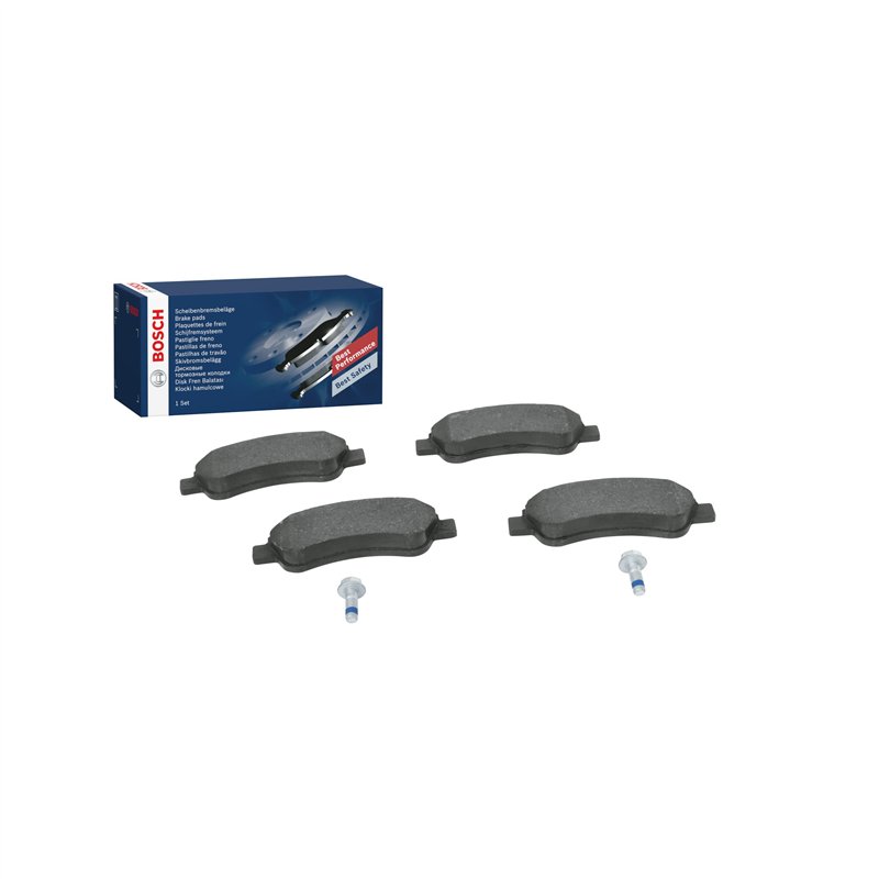 Bosch BP318 - Plaquettes de Frein Avant pour Voiture - Qualité Bosch - Réduction du Bruit et de la Poussière - Certifié ECE-R90 