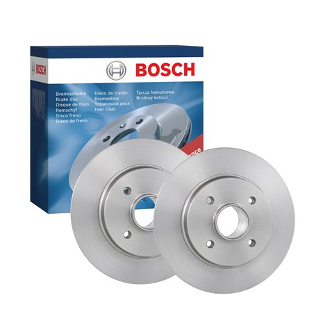 Bosch BD1245 Disques de frein - certification ECE-R90-1 jeu de 2 disques