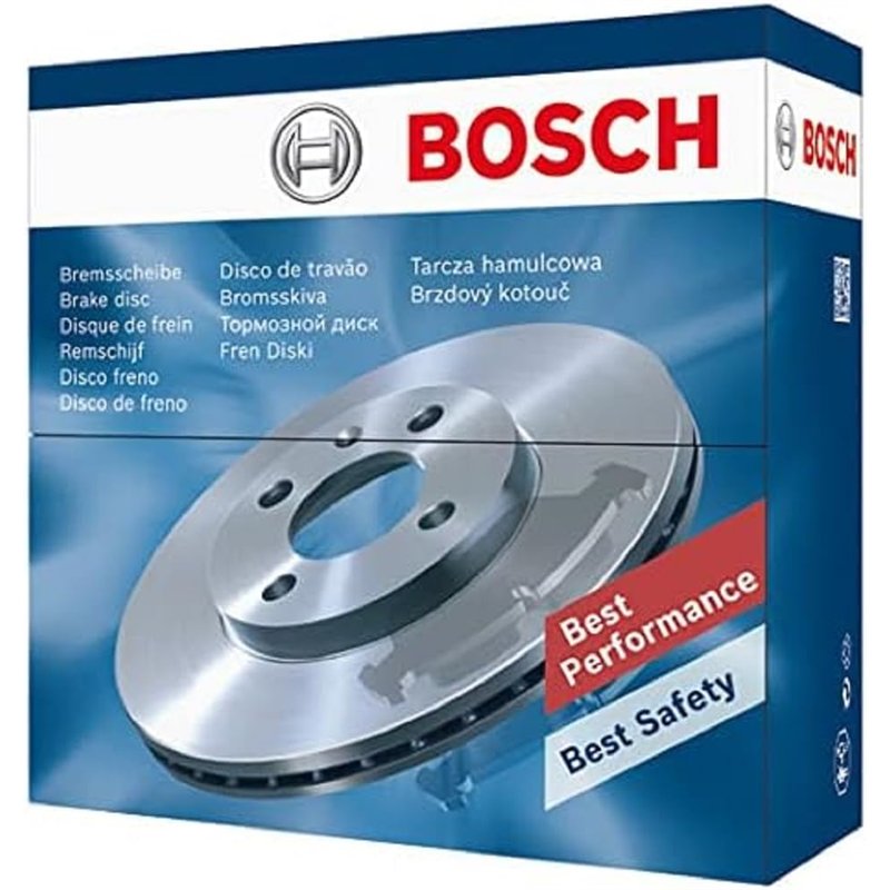 Bosch BD1593 Disques de frein - certification ECE-R90-1 jeu de 2 disques