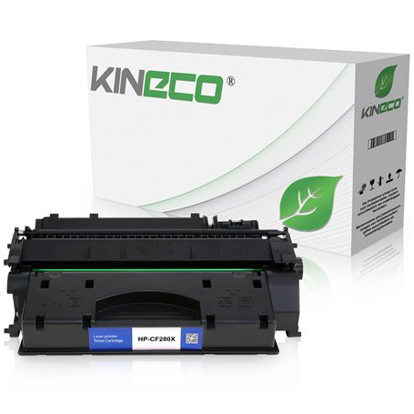 Kineco Toner Compatible avec 80X HP CF280X Laserjet Pro 400 M401dn